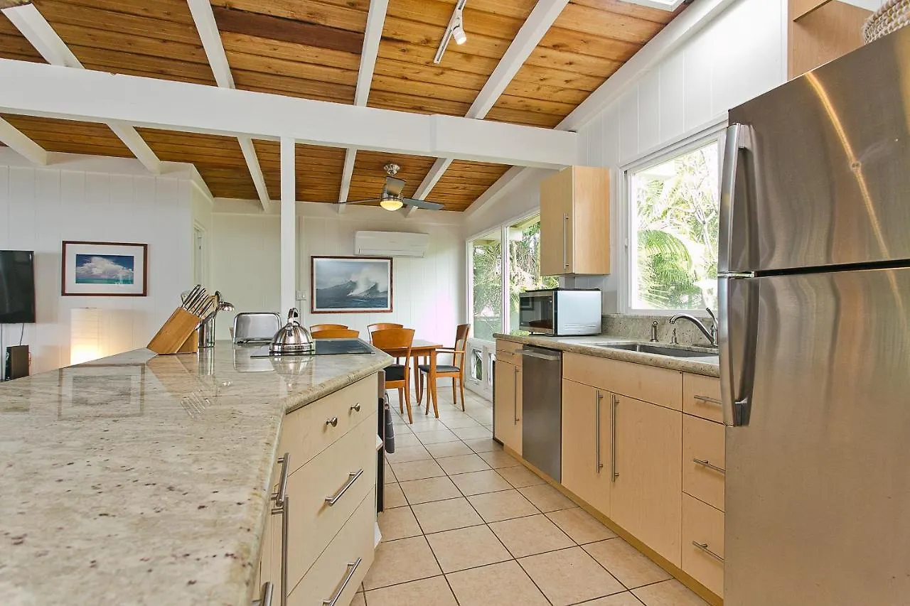 Waimea Bay Shoreline House Haleiwa Holiday home